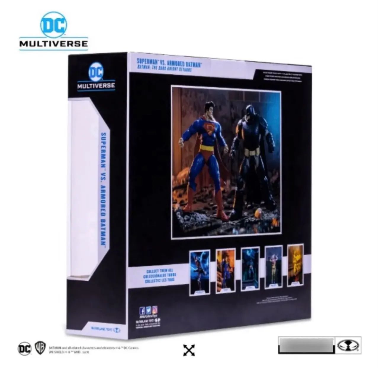 Mcfarlane Toys Superman Vs Batman Blindado 2 Pack - Foto 3