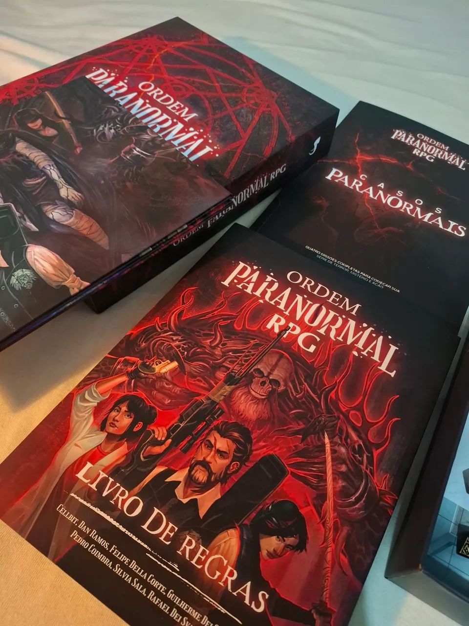 ORDEM PARANORMAL RPG EDIÇÃO DE LUXO - Foto 3