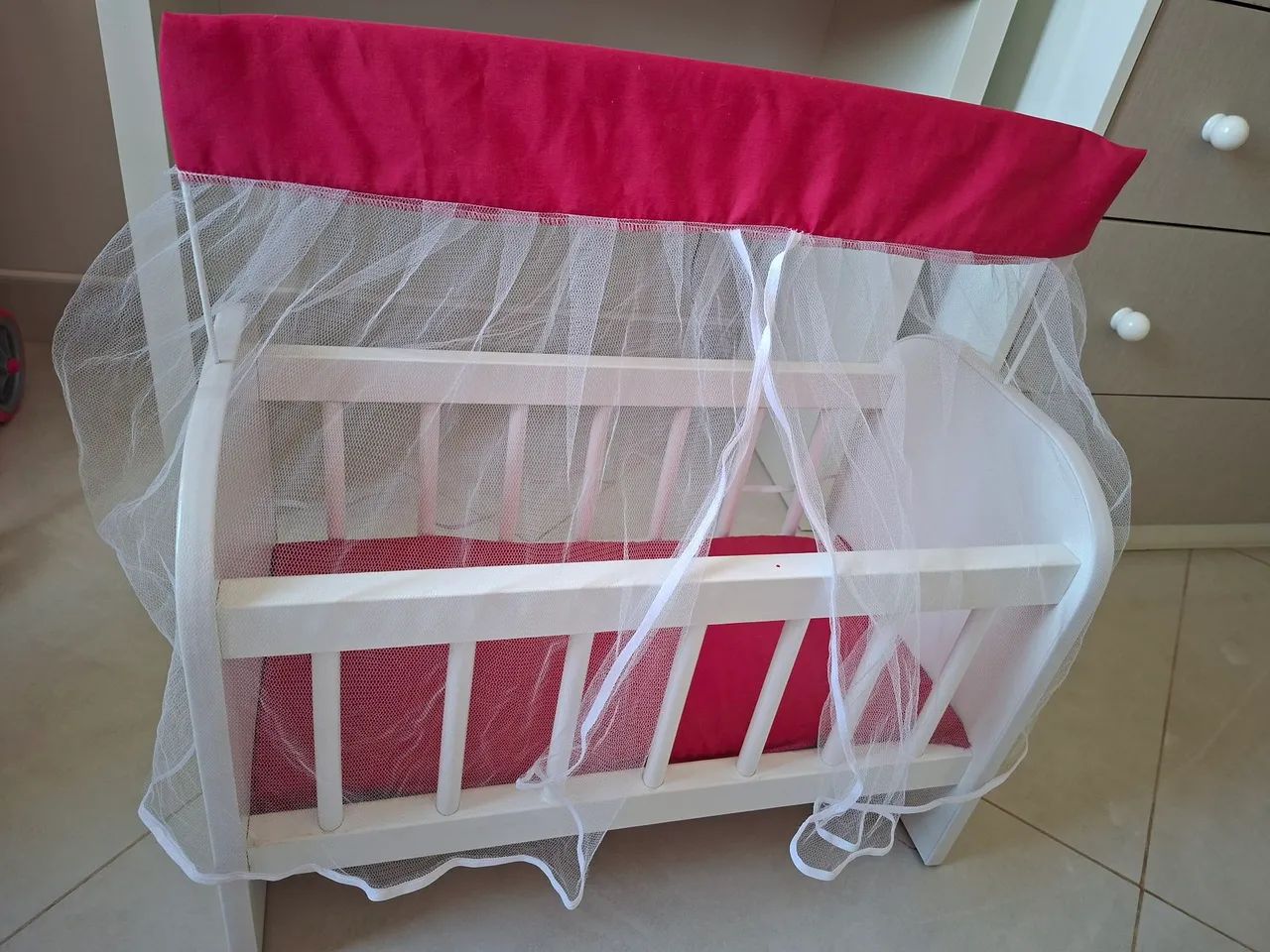 Mini Berço Brinquedo
