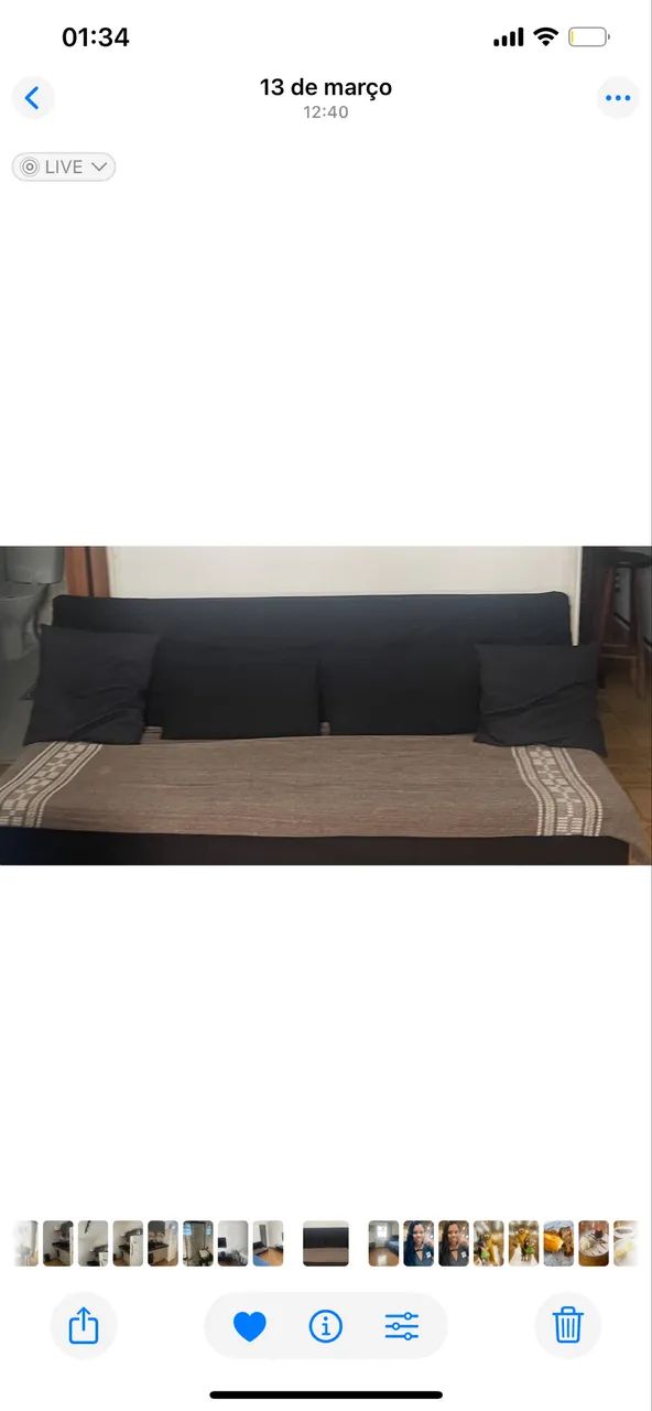 Sofá cama em perfeito estado417563163702732801