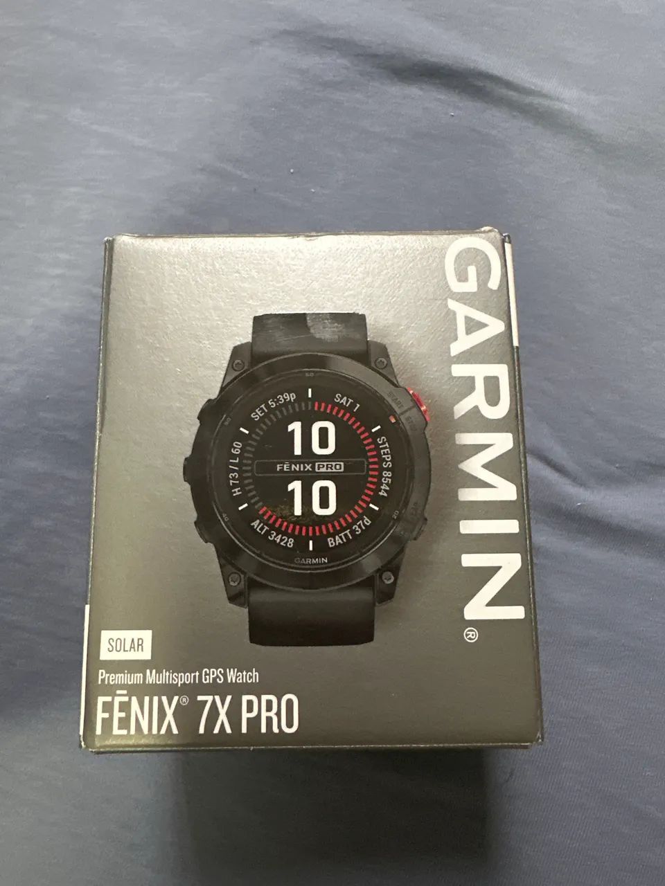 Relógio Garmin Fenix 7x Pro Solar
