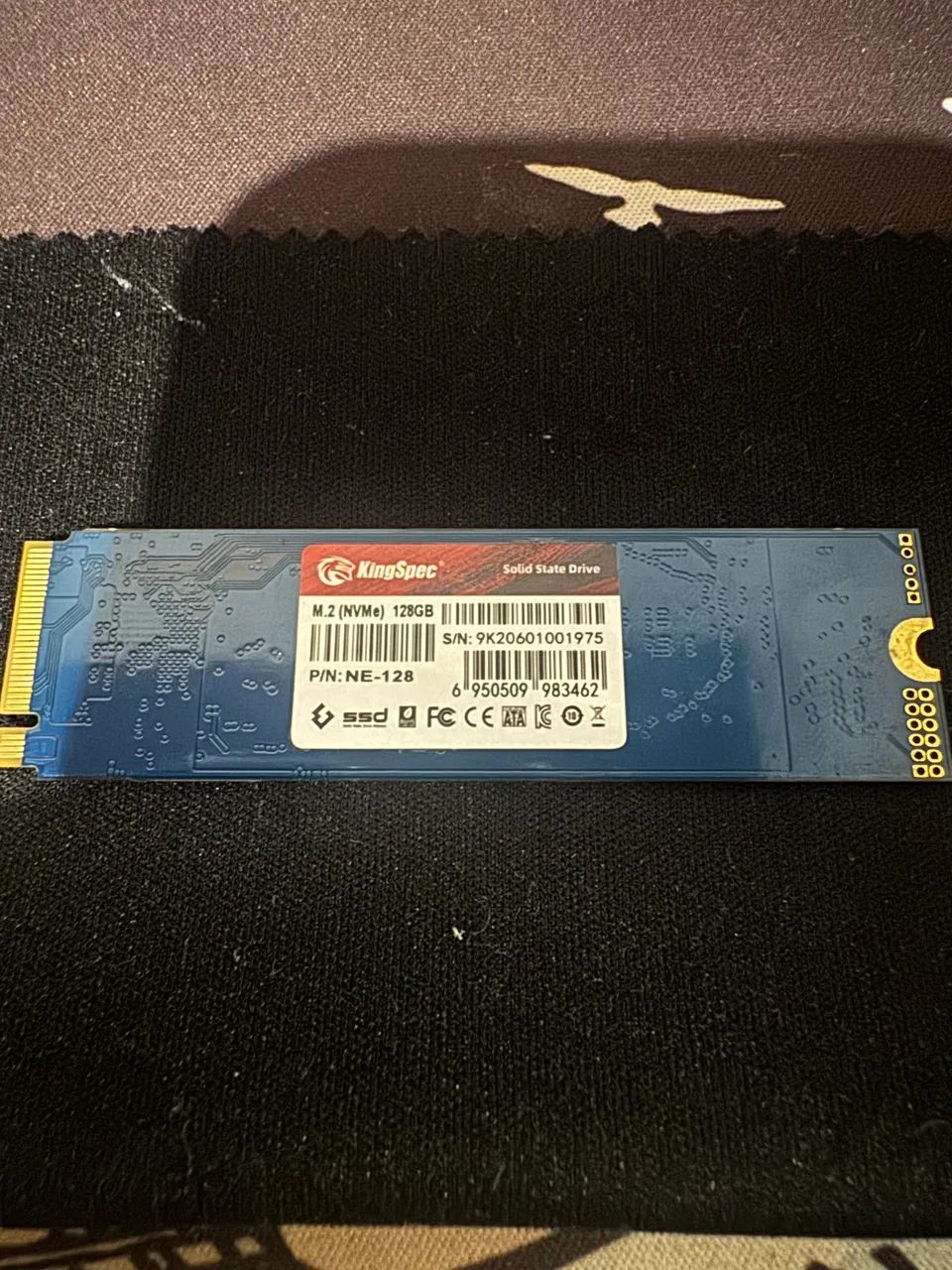 SSD da kingspec nvme 128gb - Foto 2