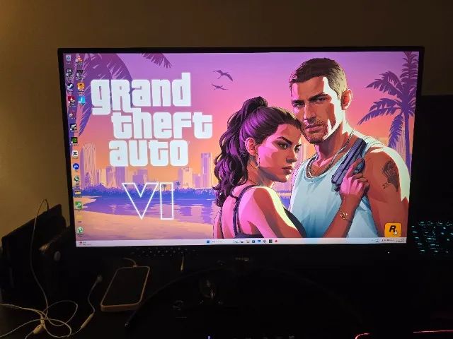 Monitor Philips  27" polegadas 4K IPS - Foto 3