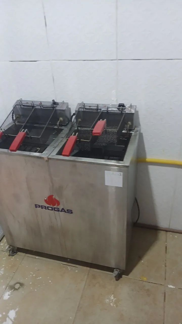 Fritadeira dupla
