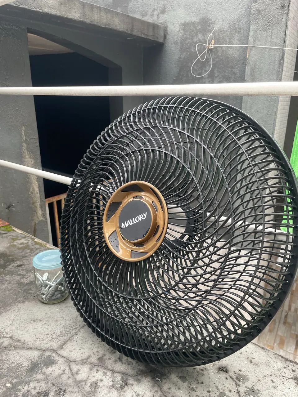 Grade Traseira e Dianteira do Ventilador Mallory 40cm Original - Foto 3