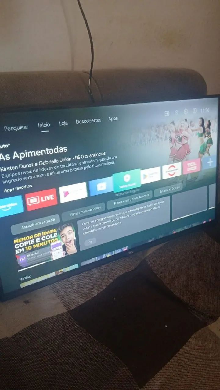 Tv TCL 32 polegadas com sistema Android  - Foto 3