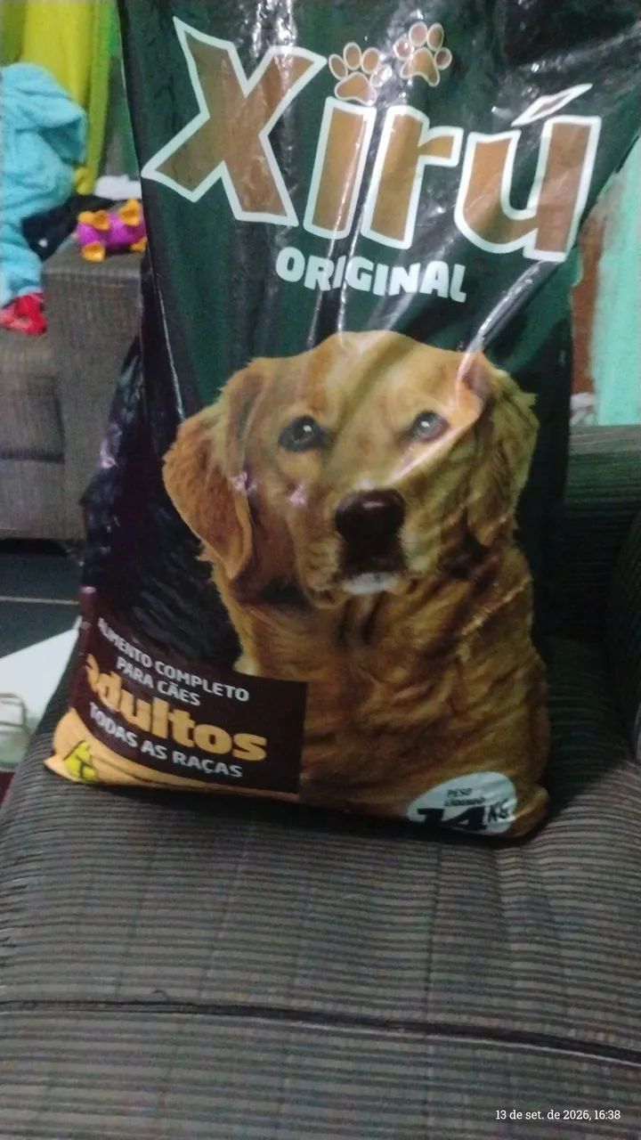 Ração de cachorro   14kilo
