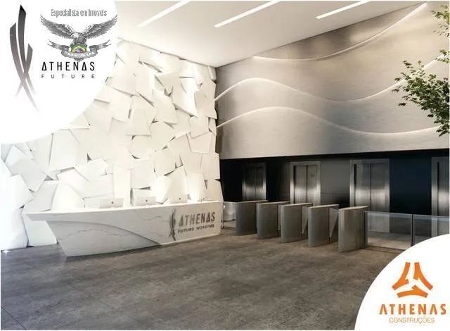 VENDO SALA COMERCIAL NO ED ATHENAS FUTURE - 40,50M² - Foto 2