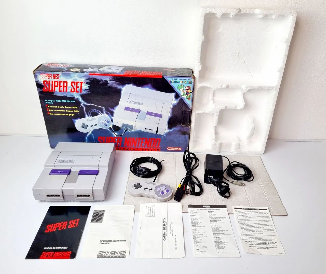 482- SNES GRADIENTE LIGHTNING BOX
