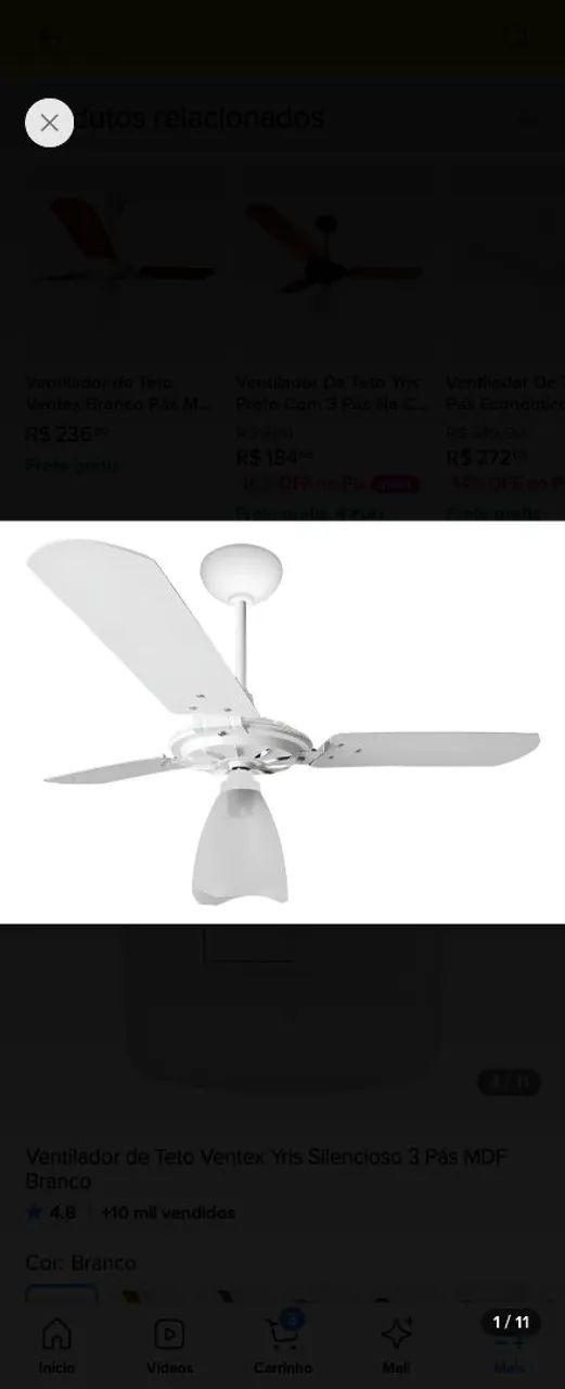 Ventilador de Teto - Foto 2