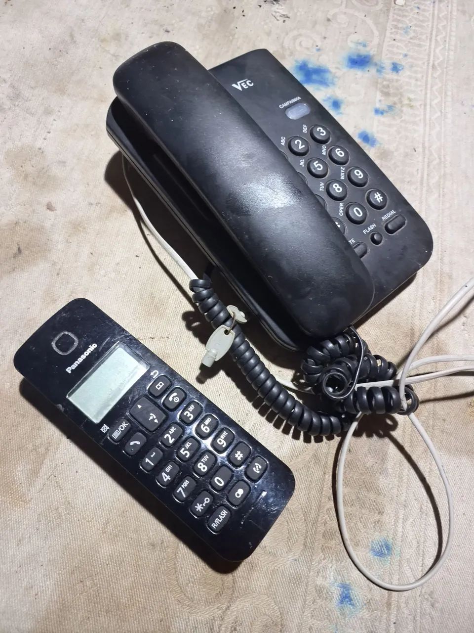 telefone fixo 2 unidades 