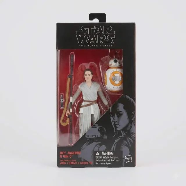 Boneco Star Wars The Black Series Rey Jakku E Bb8 - Foto 2