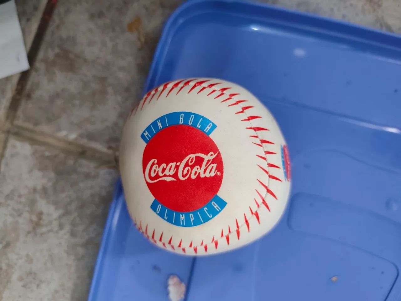 Bola branca Coca cola Atlanta 96 - Foto 2