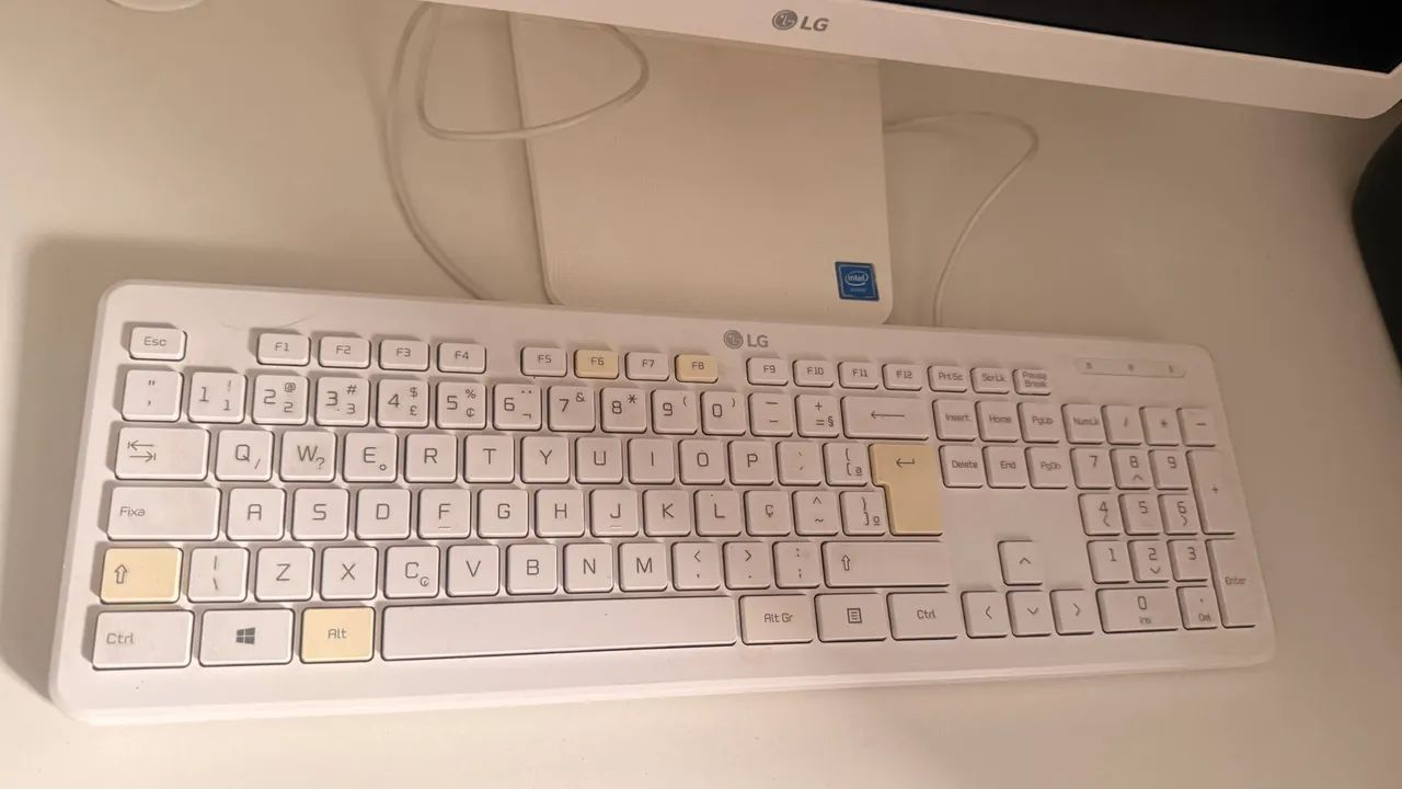 Computador LG  ALL in one- branco 