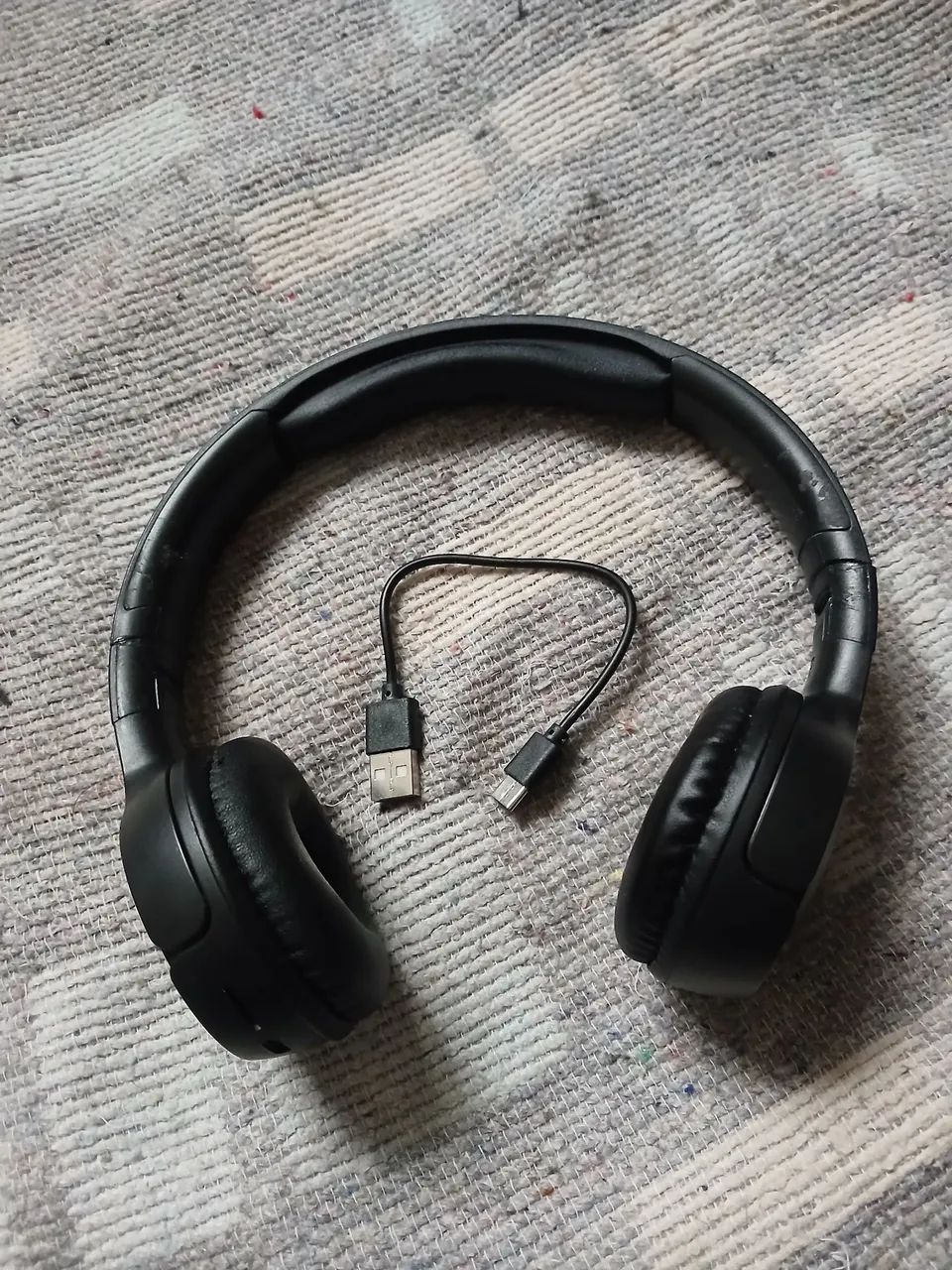 Headset Bluetooth 5.4 funcionando - com cola nas laterais - Foto 3