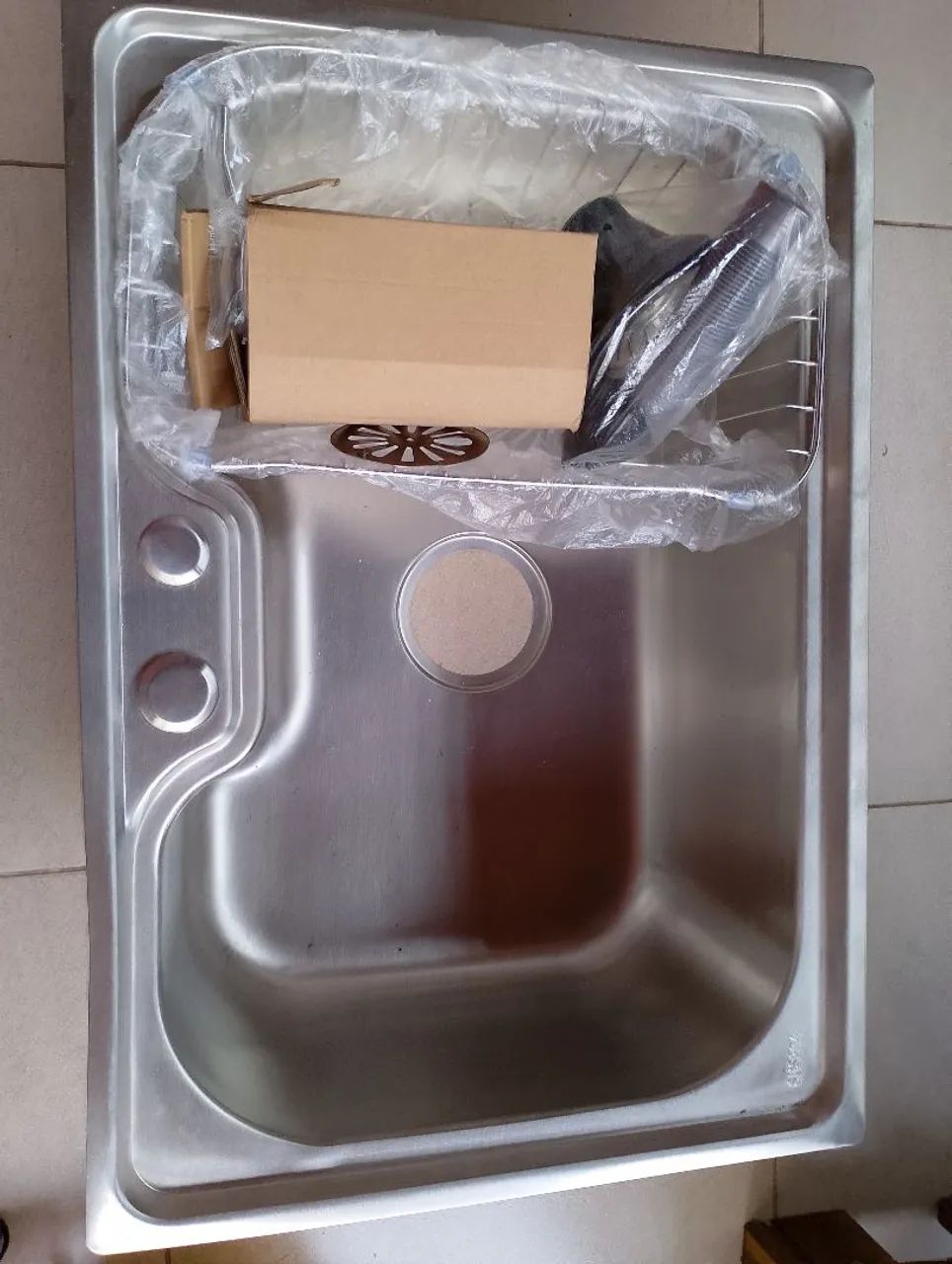 Cuba de inox nova