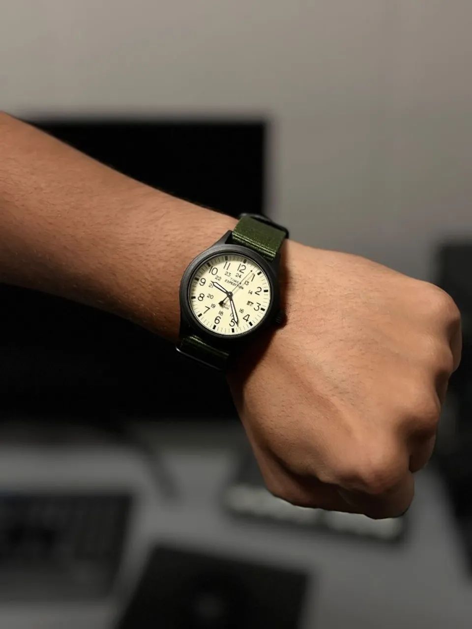 Timex Expedition Scout (40mm) Pulseira em nato. - Foto 2
