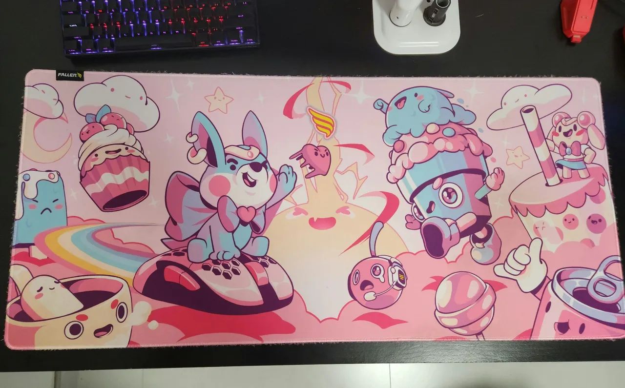 Mousepad Gamer Fallen Candy Speed++ (90x40cm) - Periféricos e