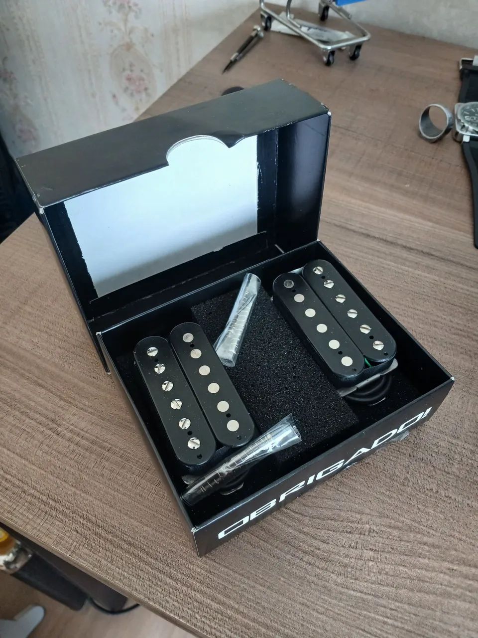 Guitarra Telecaster Corpo Azuos Custom Shop - Foto 4