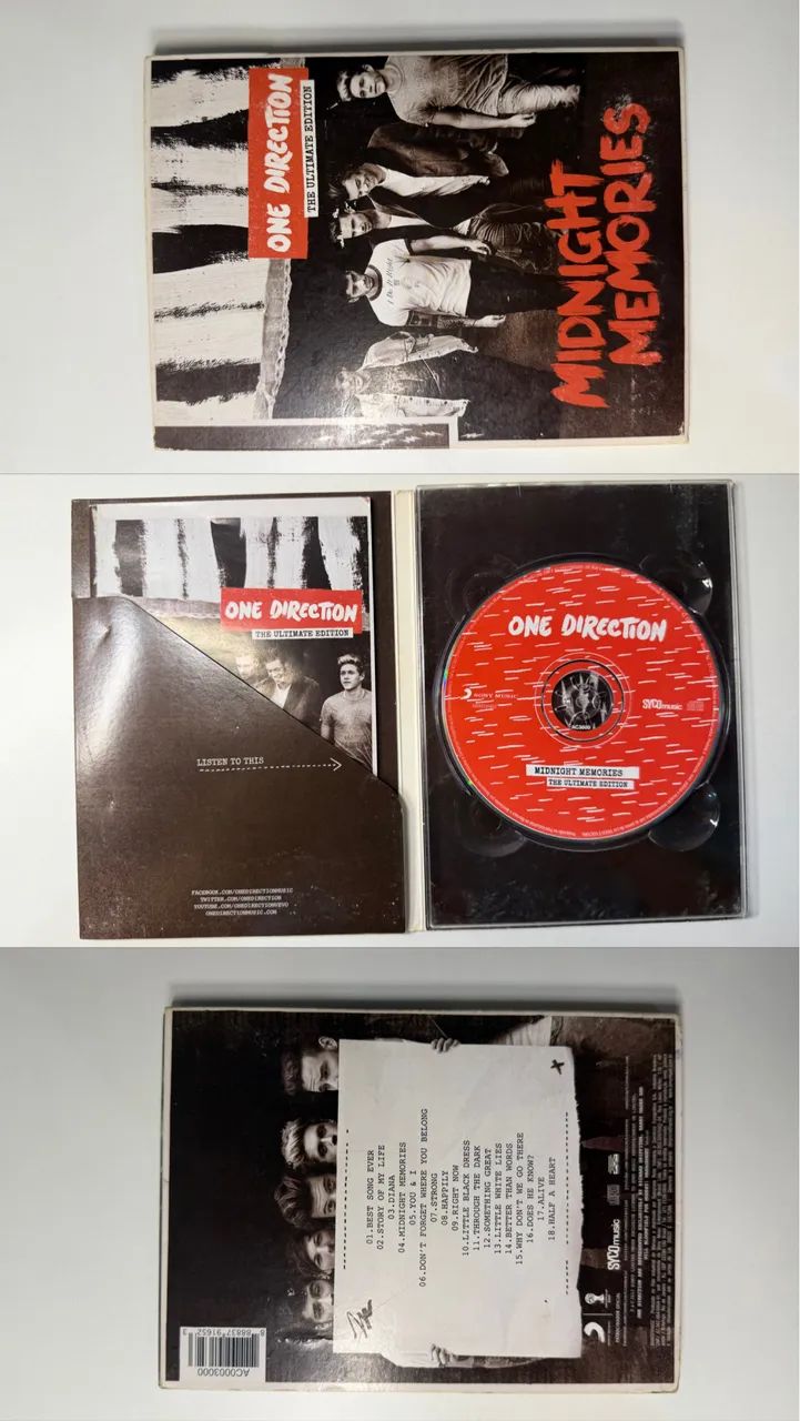 CD?s e DVD?s ONE DIRECTION - KIT  - Foto 3