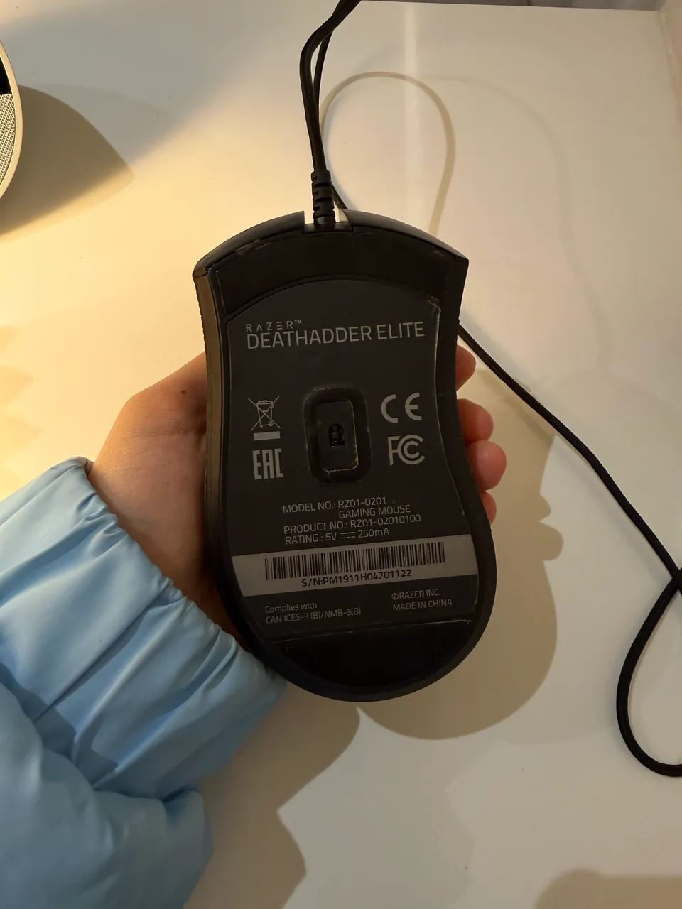 Mouse Deathadder Elite Razer, Preto - Foto 3