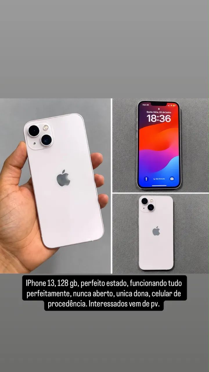 IPhone 13, 128 gb, Rosé - Foto 3