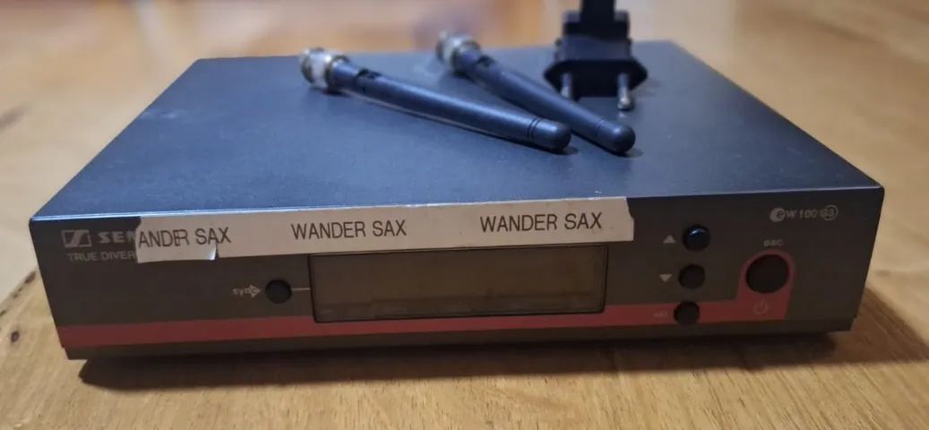 Microfone para instrumentos sopro Sistema Sennheiser EW 100 G3 (Completo e Profissional) - Foto 4