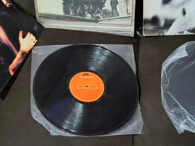Coleção 3 Discos de Vinil Capital Inicial Autografado