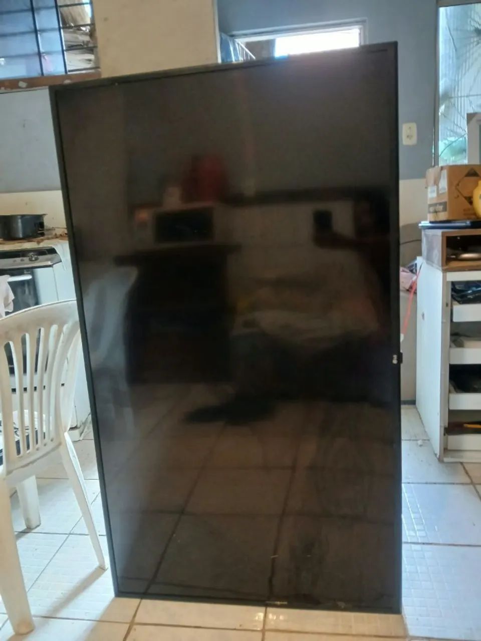 TV 60 POLEGADAS TELA QUEBRADA 