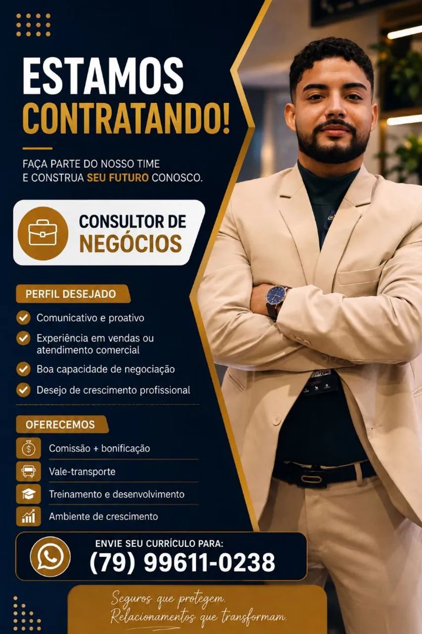 VAGA PARA CONSULTOR 