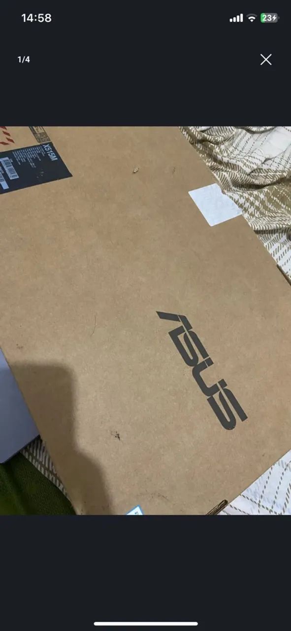 Notebook Asus Intel Celeron Dual Core 4GB RAM 128GB eMMC Windows 11 Home - cinza - Foto 2