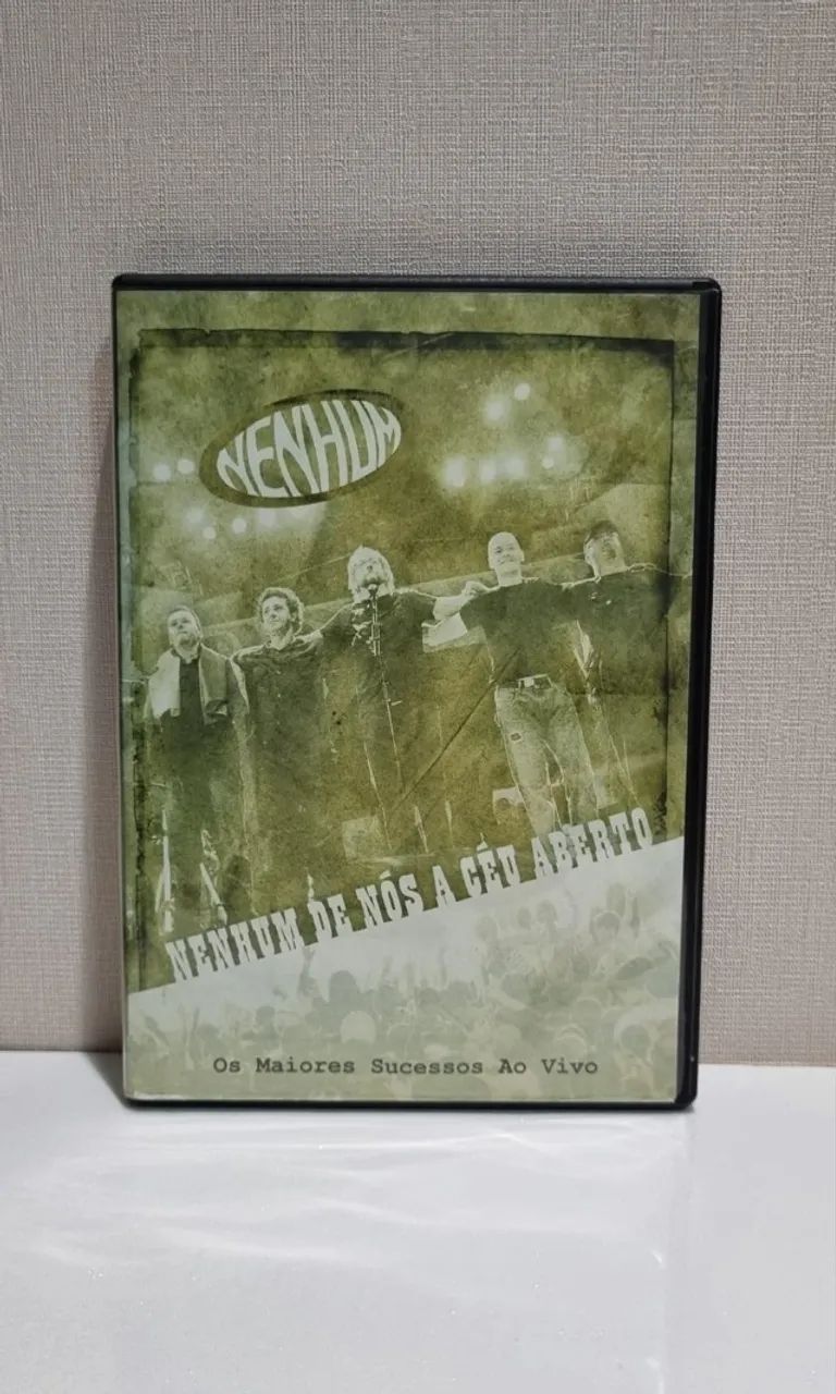 RARIDADE - DVD Nenhum de Nós - A Céu Aberto - Edição Limitada