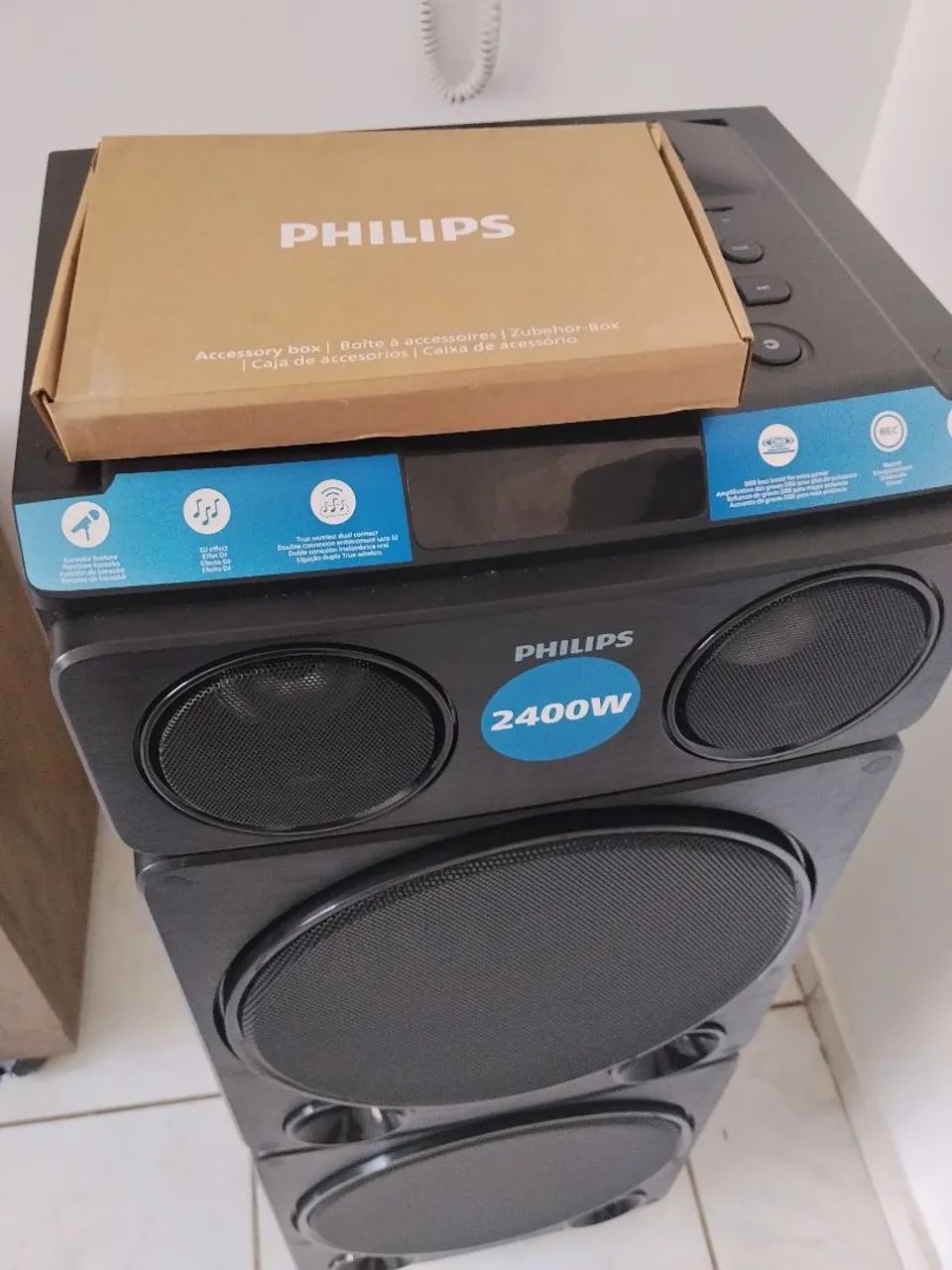 Caixa de som Philips 2400W - Foto 2