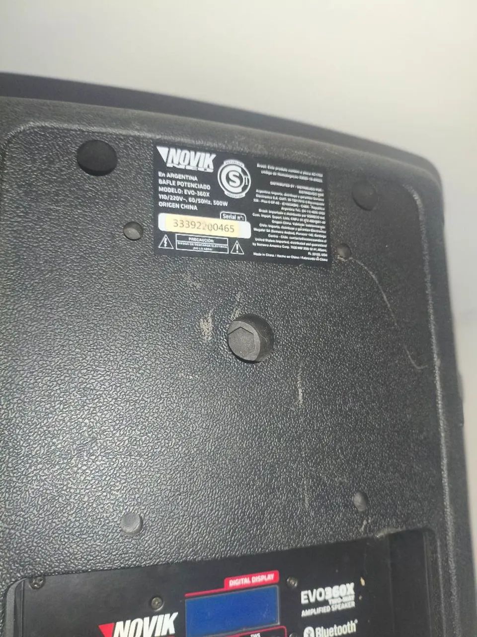 Caixa de Som Ativa 15 Polegadas 250W Bivolt Evo-360X Novik<br><br> - Foto 2