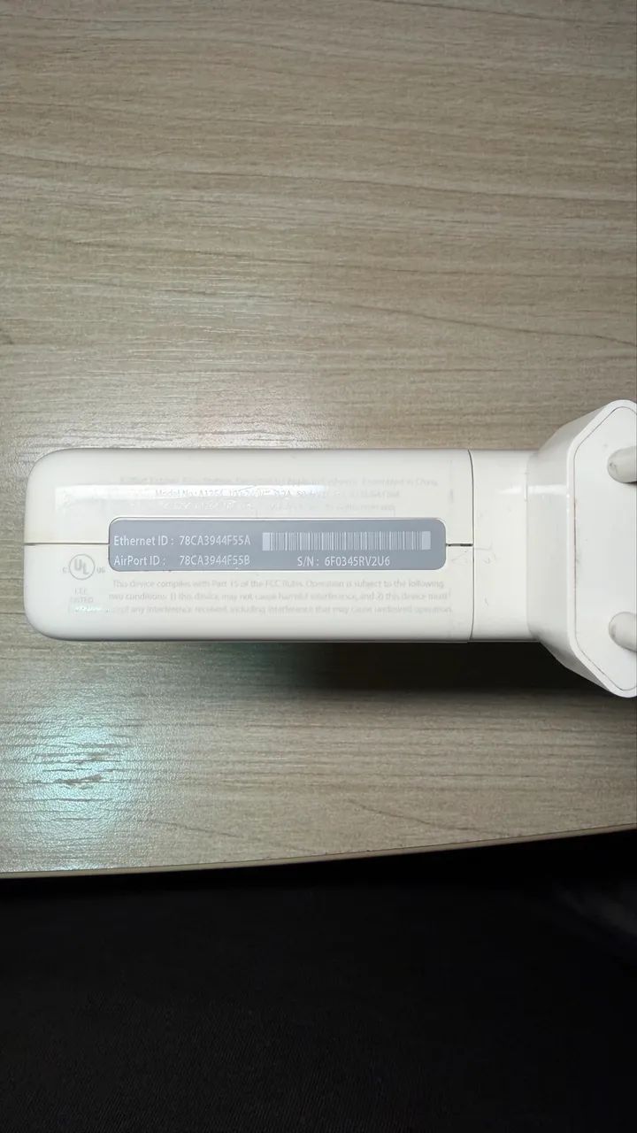 Apple AirPort Express A1264 1ª Geração - AirPlay, USB e Ethernet - Foto 3