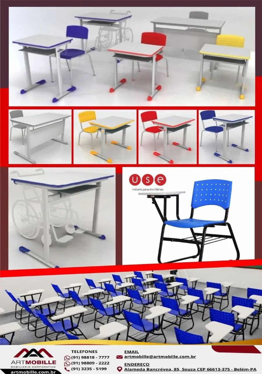 Mobiliário escolar 