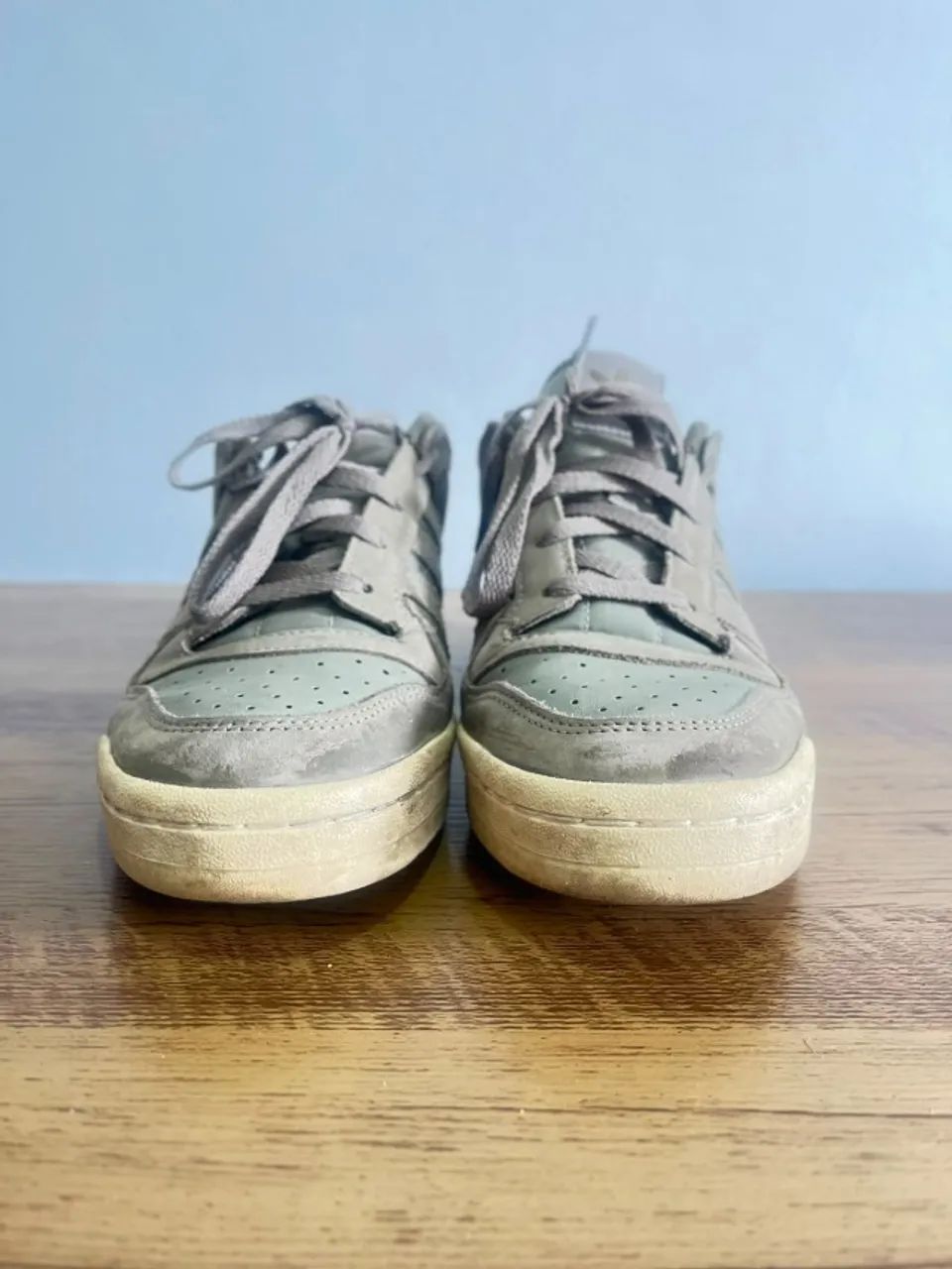 Tênis Adidas Originals Forum Low CL - Verde Oliva - Tam 40