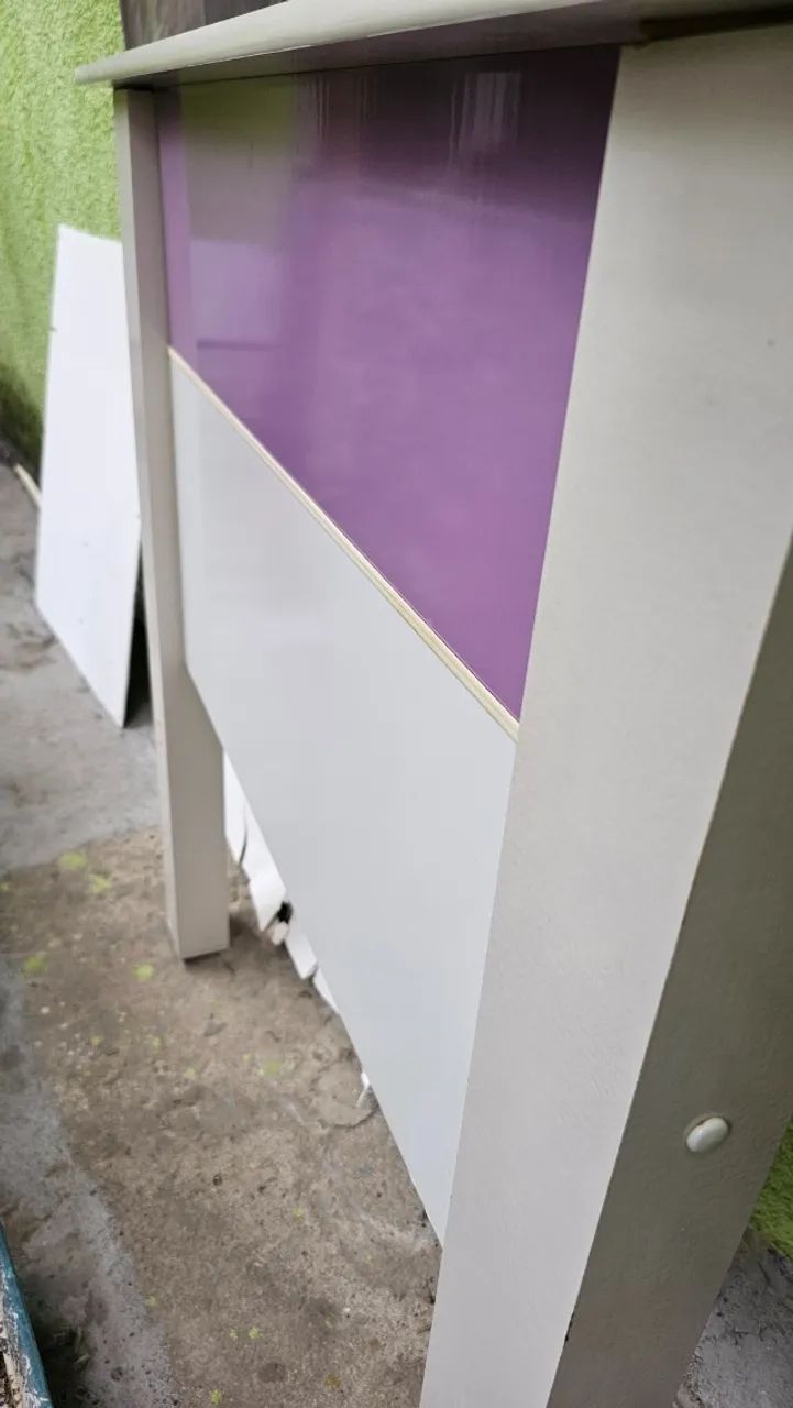 Cama solteiro e Painel para TV - Foto 2