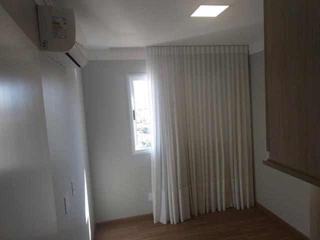 Apt.Edif.Vivart Comp. de Planejados, Ar Cond.Alguns móveis, sacada c/cort.de vidro - Foto 8
