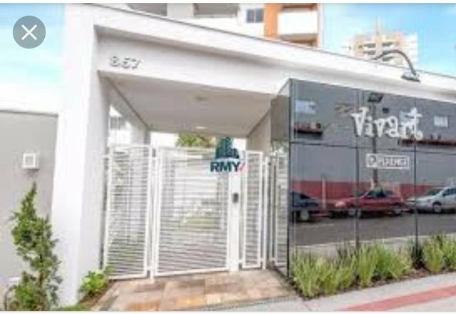 Apt.Edif.Vivart Comp. de Planejados, Ar Cond.Alguns móveis, sacada c/cort.de vidro - Foto 2