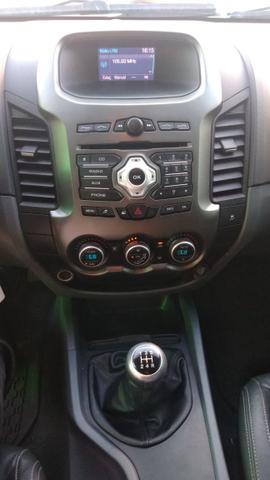 Ranger XLT Cd2 - 4x2 - 2.5 - Branca - Flex -2015- Completa !!! - Foto 13