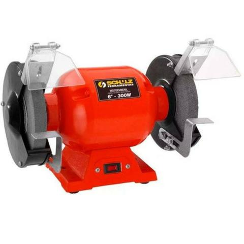 Motoesmeril de bancada 1/2 hp para rebolo de 6" - Schulz (Novo)