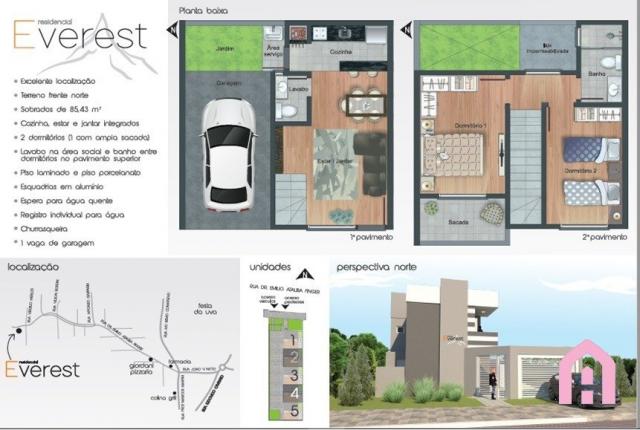 Casa à venda com 2 dormitórios em Colina sorriso, Caxias do sul cod:2455 - Foto 2