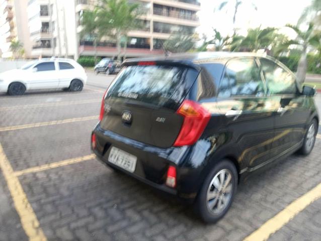 Kia Picanto ex aut 16 preto - Foto 5