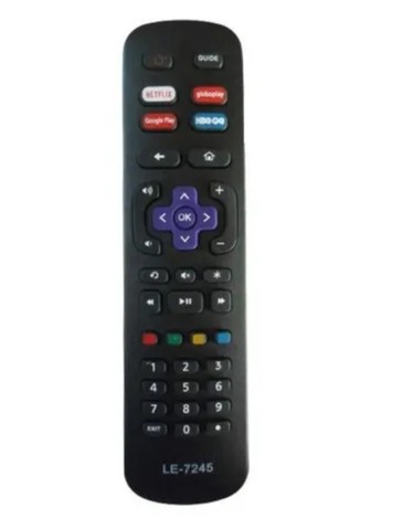 Controle P/ Tv Philco Botão Netflix Hbo Go Google Play Globo - Foto 2