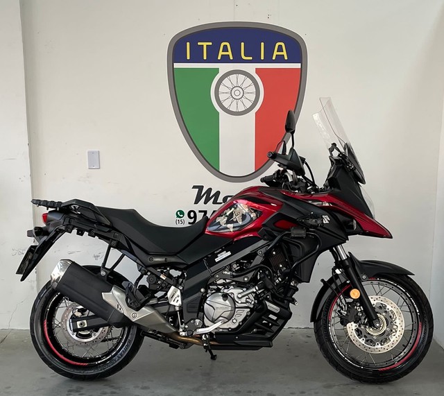 SUZUKI V STROM 650 2021 BX KM IMPECÁVEL FINANCIAMOS