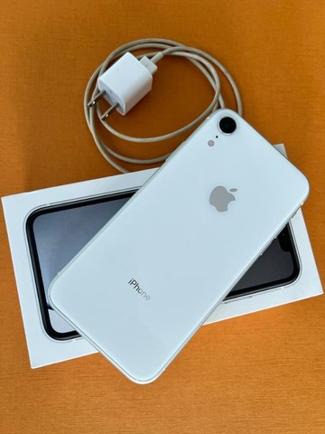Imperdível - Iphone XR, Branco, 128GB - em ótimo estado! - Foto 2