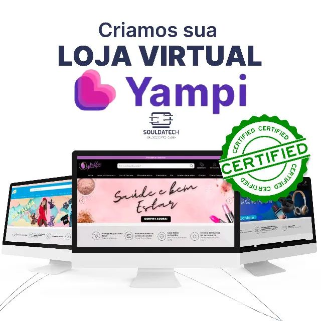 Criamos uma Loja Virtual Pronta para Suas Vendas