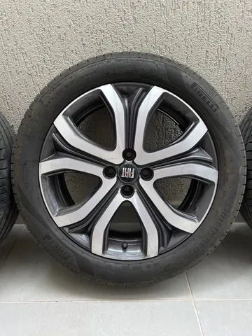 Jogo de Rodas Aro 17 + Pneus - Fiat Pulse - Semi Novas - Foto 2