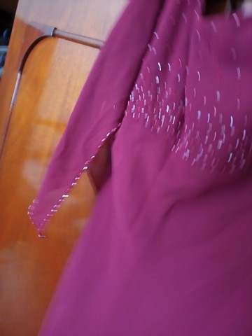 Vestido de festa vinho - Foto 2